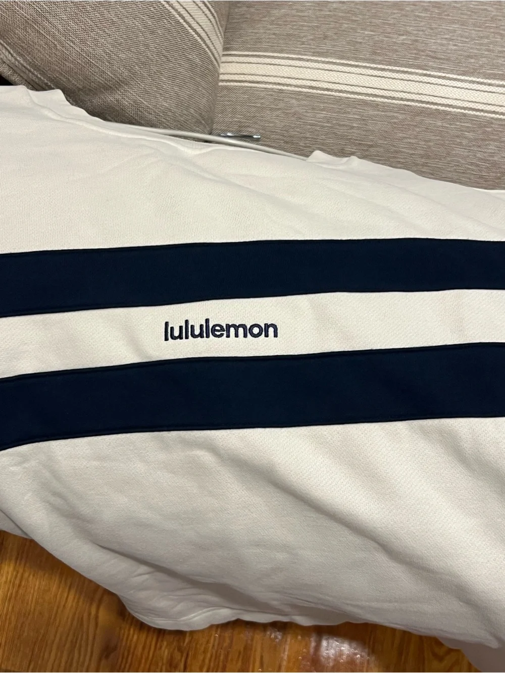 NWT Lululemon W Steady State OS Pullover Stripe